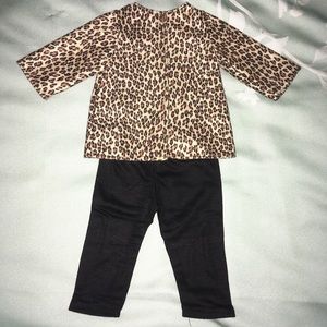 leopard outfit for American Girl doll or similar